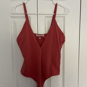 Express deep neck bodysuit